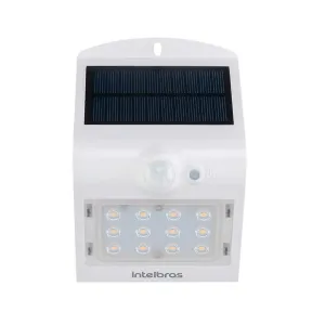 Arandela Solar Integrada Asi 220 Luz Branca Intelbras