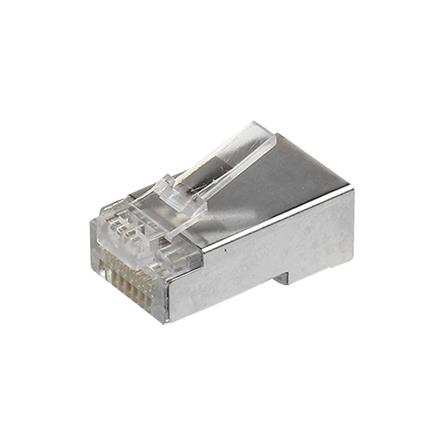 Conector Rj45 Cat.6 Blindado Passagem (unidade) 062-0050