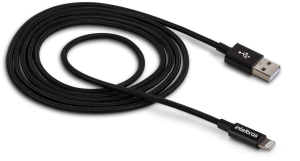 Cabo Usb Lightning P/ Iphone 1.50m Nylon Pr Eual15np Intelb