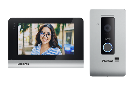 Video Porteiro Residencial Ip Mvw 7070+ Intelbras