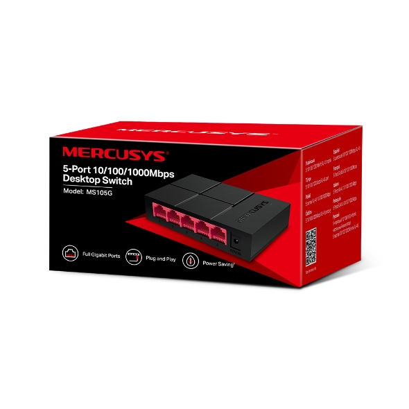 Switch 05p 10/100/1000 Ms105g(eu) Mercusys