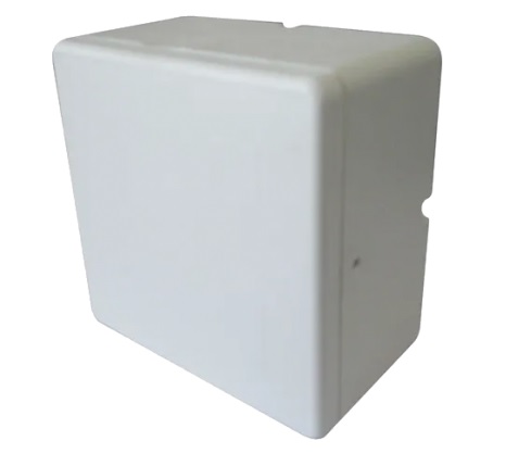 Caixa De Sobrepor P/cftv Quadrada Branca Fccx020