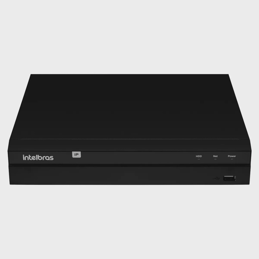 Nvr 08ch Intelb Nvd 1408 Ip/4k/h265+/rmtp/lgpd/sup Hd