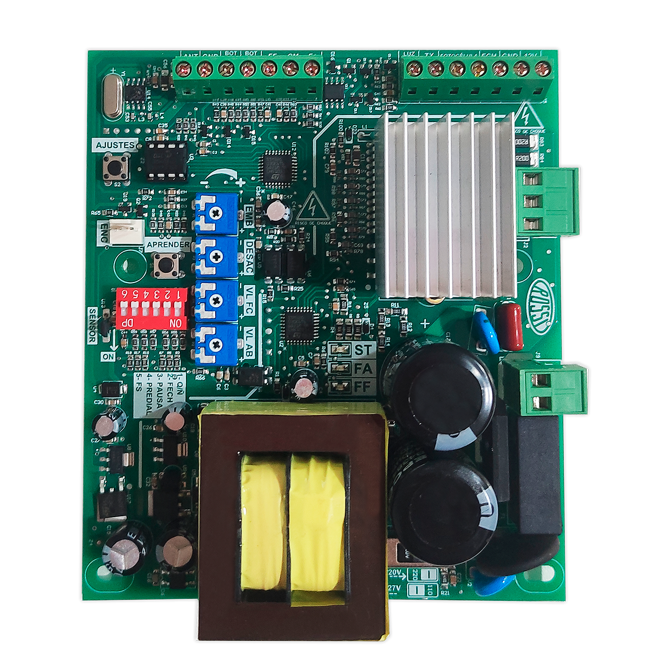 Placa Comando Motor Cm Nkxh30 433mhz Desliz Rossi 15271