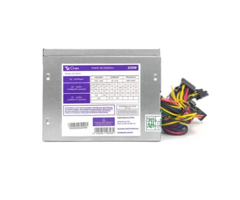 Fonte Atx Real 230w 24p Duex Psu Ps3 Dx 230 S/cabo-