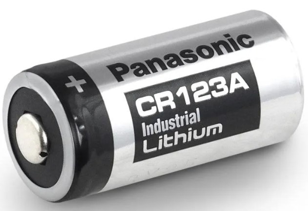 Bateria Alcalina 3v Cr123a Un Sens1000/8000 Panasonic/intelb