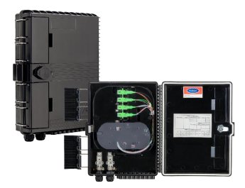 Caixa Cto 16fo C/splitter 1x08 Apc Intelbras Xfct 1608
