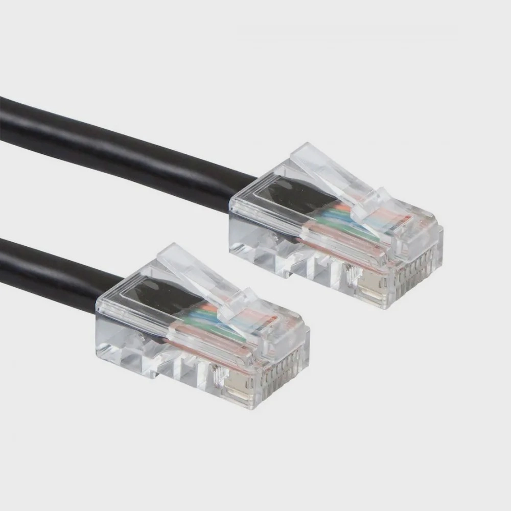 Patch Cord Utp 4p Cat.5 0.5m Preto Seclan Cy-pc0.5m-5-bk