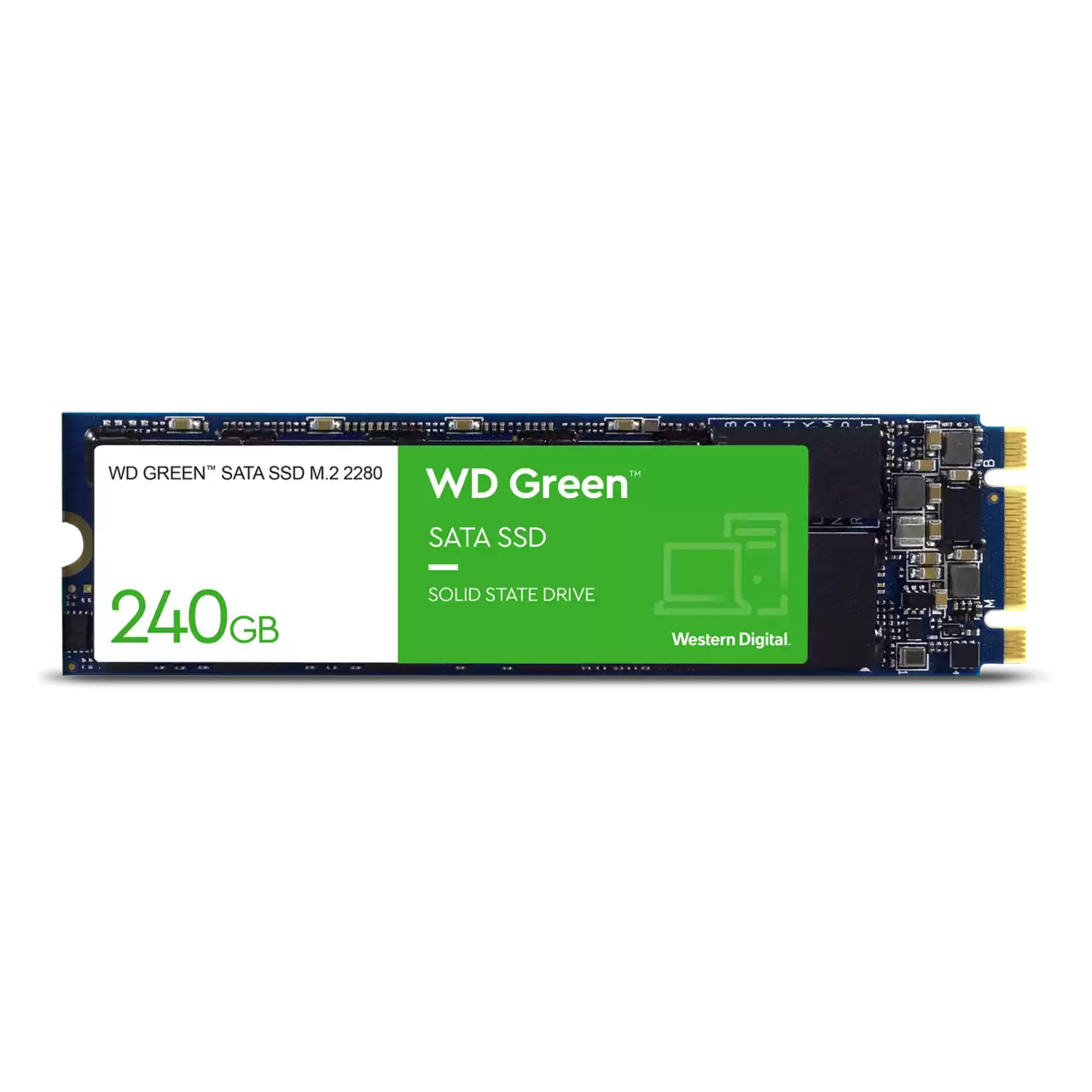 Hd Ssd 240 Gb M.2 Wd Wds240g3g0b Green
