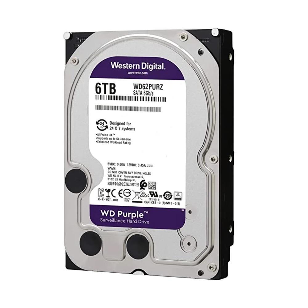 Hd Sata 6.0 Tb 64mb Wd Purple Wd64purz 4600079