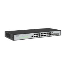 Switch 24p 10/100/1000 Ger+4p Gbic Sg2404d Mr L2+ Sg Intelb
