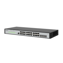 Switch 24p 10/100/1000 Ger+4p Gbic Sg2404d Mr L2+ Sg Intelb
