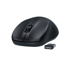 Mouse Sem Fio Msi50 Intelbras Preto Blister
