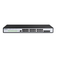 Switch 24p 10/100/1000 Ger+4p Sfp Sg2404d Poe Max Skd Intelb