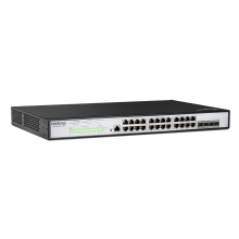 Switch 24p 10/100/1000 Ger+4p Sfp Sg2404d Poe Max Skd Intelb