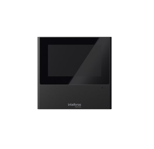 Terminal Interno Video Porteiro Ip Tvip2210 Preto Intelbras